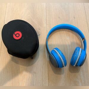Beats by Dre Blue Over-Ear Headphones
